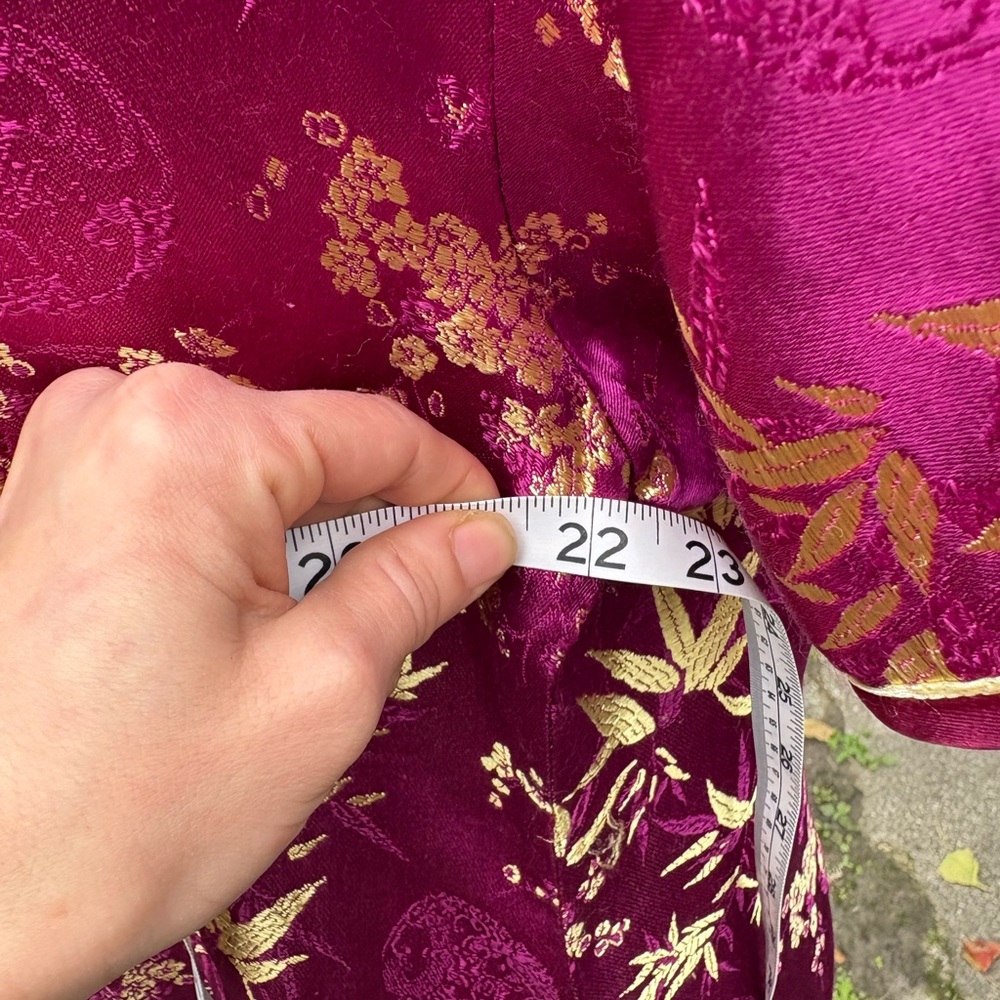 Elegant Floral Cheongsam Top/Tunic - Picture 6 of 10
